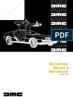 DeLorean Owners Manual