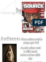 Hip Hop Cover Analysis