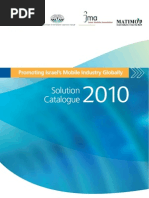 Israel Mobile Innovation Catalogue Ver12Jan2010 2