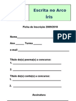 Concurso Ficha de Inscrição