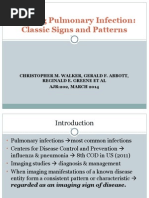 Imaging Pulmonary Infection, Classic Sign and Pattern PRESENTASI