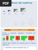 Sequências Não Numéricas e Regularidades