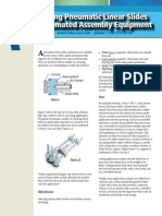 Selecting Pneumatic Linear Slides