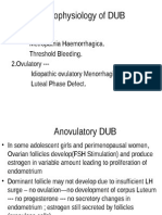 Pathophysiology of DUB