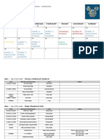 Walt Disney World Planning Sheet