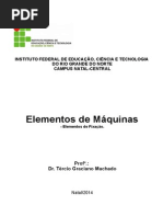 Apostila de Elementos de Máquinas - IfRN 2014