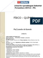 SENAI-PE: Físico-Química - Propriedades Coligativas e Difusão