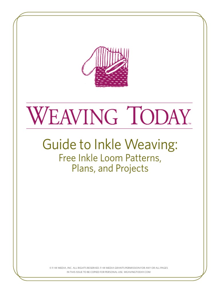 Free Inkle Loom Plans  Inkle loom, Weaving loom diy, Tablet weaving