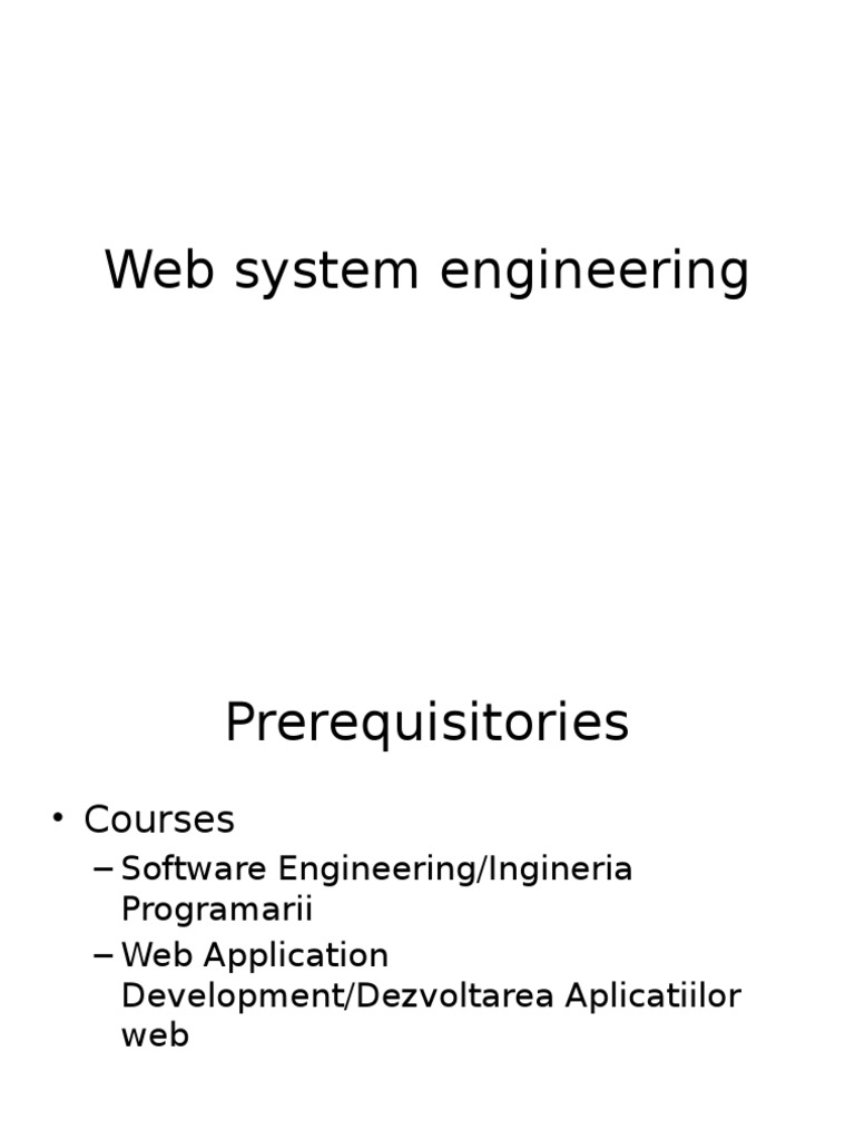 Web Application Development Overview | PDF