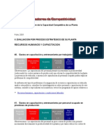 Evaluación de La Capacidad Competitiva de Su Planta