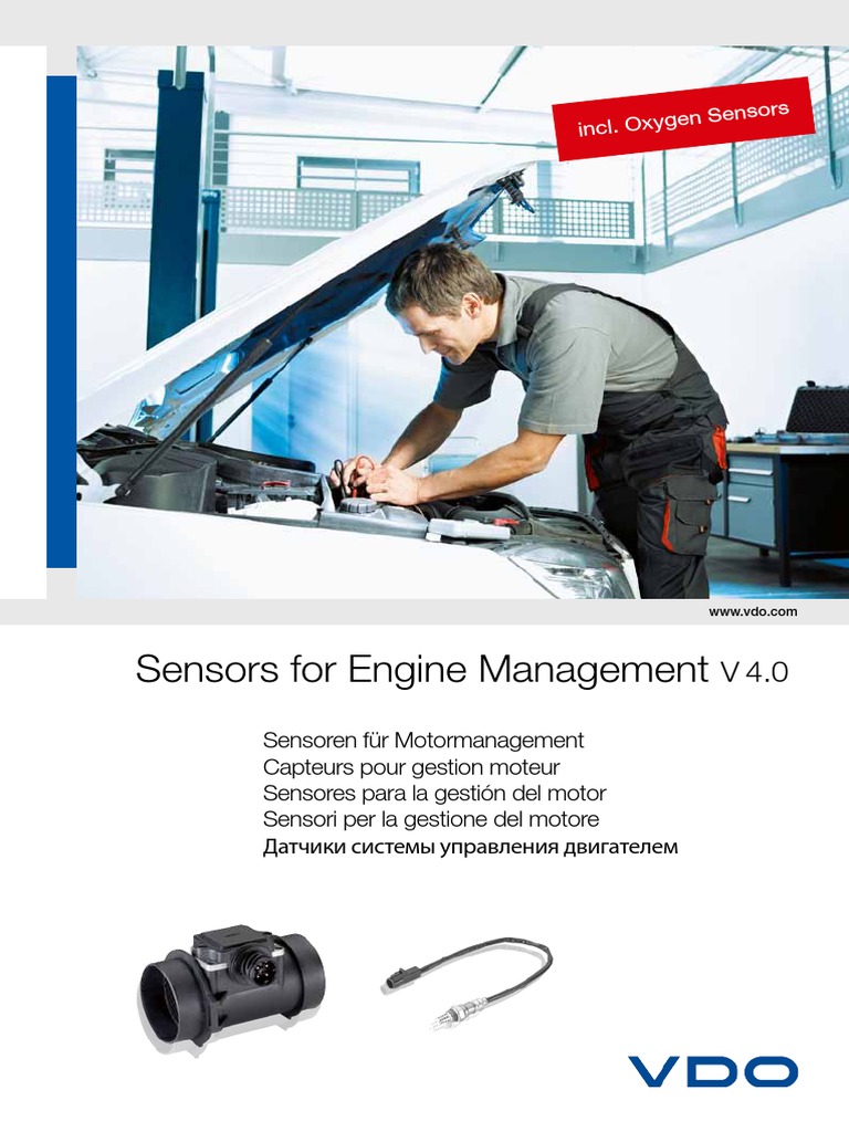Catalogue Sensors For Engine Management Incl Oxygen Sensors 4 0, PDF, Engines