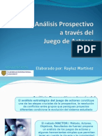 Análisis Prospectivo a través del Juego de Actores.ppt