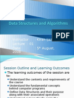 Data Structure - Lecture 1 Introduction)