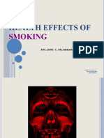 Health Effects of Smoking