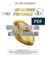 HS Football General Practice and Activity Scheduling, 2015