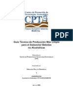 Guía Técnica Producción Más Limpia en Bebidas No Alcohólicas