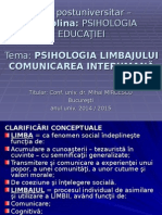 Psihologia Limbajului