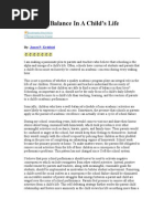 Download Creating Balance in a Childs Life by snakey1021 SN25473323 doc pdf