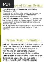 ARC251 02the Scope of Urban Design