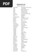 Song List by Artist | PDF