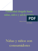 Publicidad Dirigida A Niños