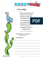 DR Seuss - I Am Lucky