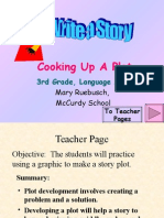 Cooking Up A Plot: 3rd Grade, Language Arts