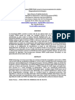 Simulación de Sistemas MIMO - Usuario Vía Procesamiento de Señales PDF