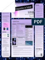 Epigenetics in Autism Poster Session