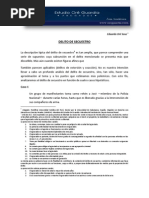 Secuestro Simple según Art. 168 CP Colombiano | PDF | Secuestro ...