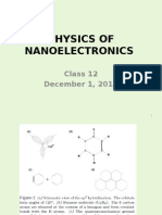 Physics of Nanoelectronics