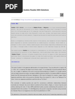 Download 6400 Printable Sudoku Puzzles With Solutions by Eric4ever by sudoku SN2547630 doc pdf