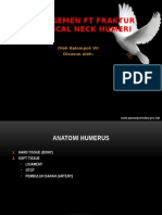 Manajemen Fisioterapi Fraktur Surgical Neck Humeri.
