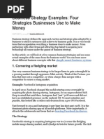 Business Strategy Examples