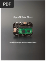 Datasheet OpenPi