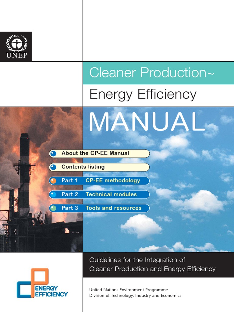 Cleaner Production MANUAL Efficient Energy Use Hyperlink