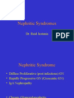 Nephritic Syndromes: Dr. Raid Jastania