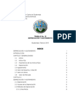 Trabajo 15 - Depreciacion y Agotamiento