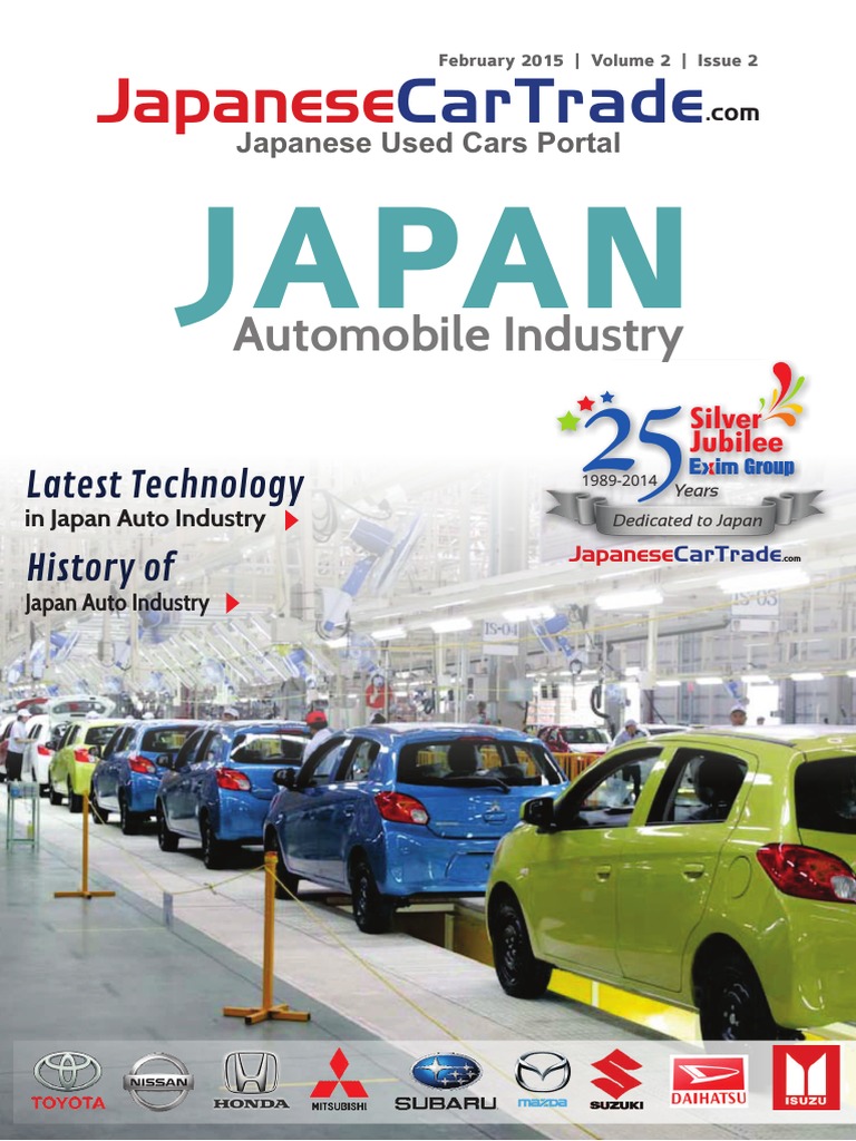 Volume 2 Issue 2 Japan Automobile Industry PDF Nissan Toyota