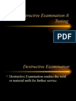 Destructive Examination & Testing