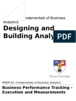 Lecture 8 - Designing and Building Analytics