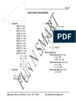 Rumus 2 TRIGONOMETRI