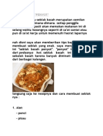 Resep Seblak Pedasa