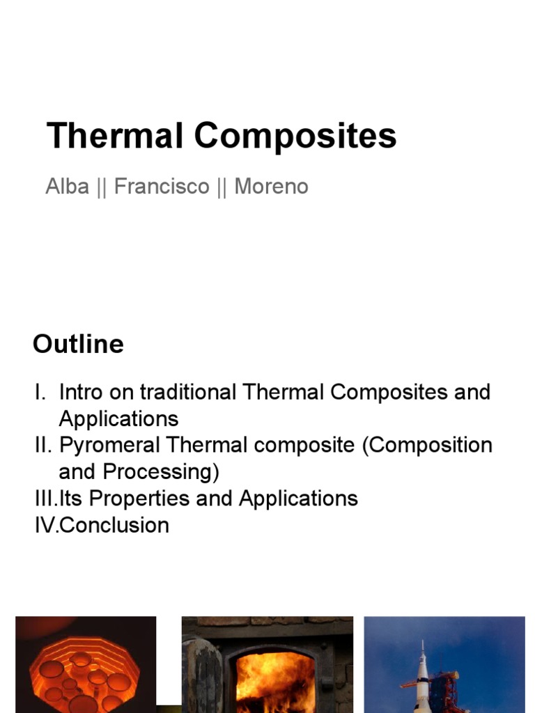 Thermal Composites FINAL | PDF | Composite Material | Fibers