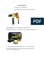 Perceuse Dewalt