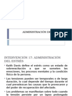 Administración Del Estrés