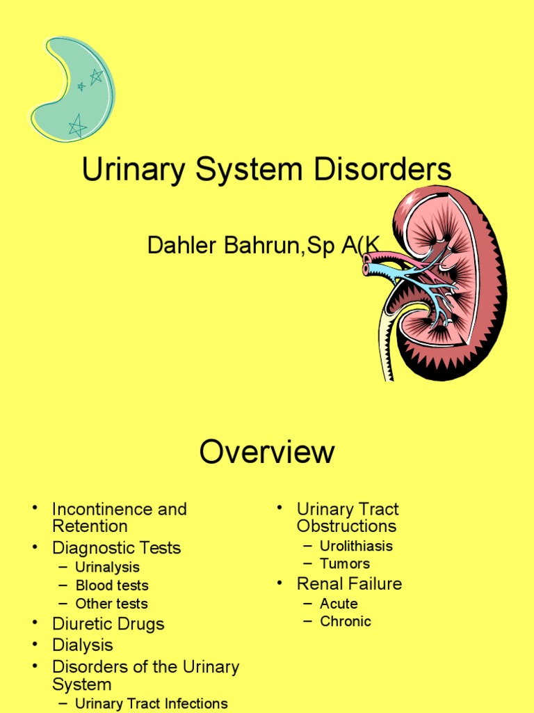 Urinary Tract Disorders Powerpoint Ppt Dialysis Medical