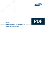 2013 Samsung Electronic Report