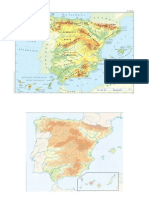Mapas España Físico