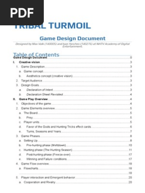 Board Game Design Document